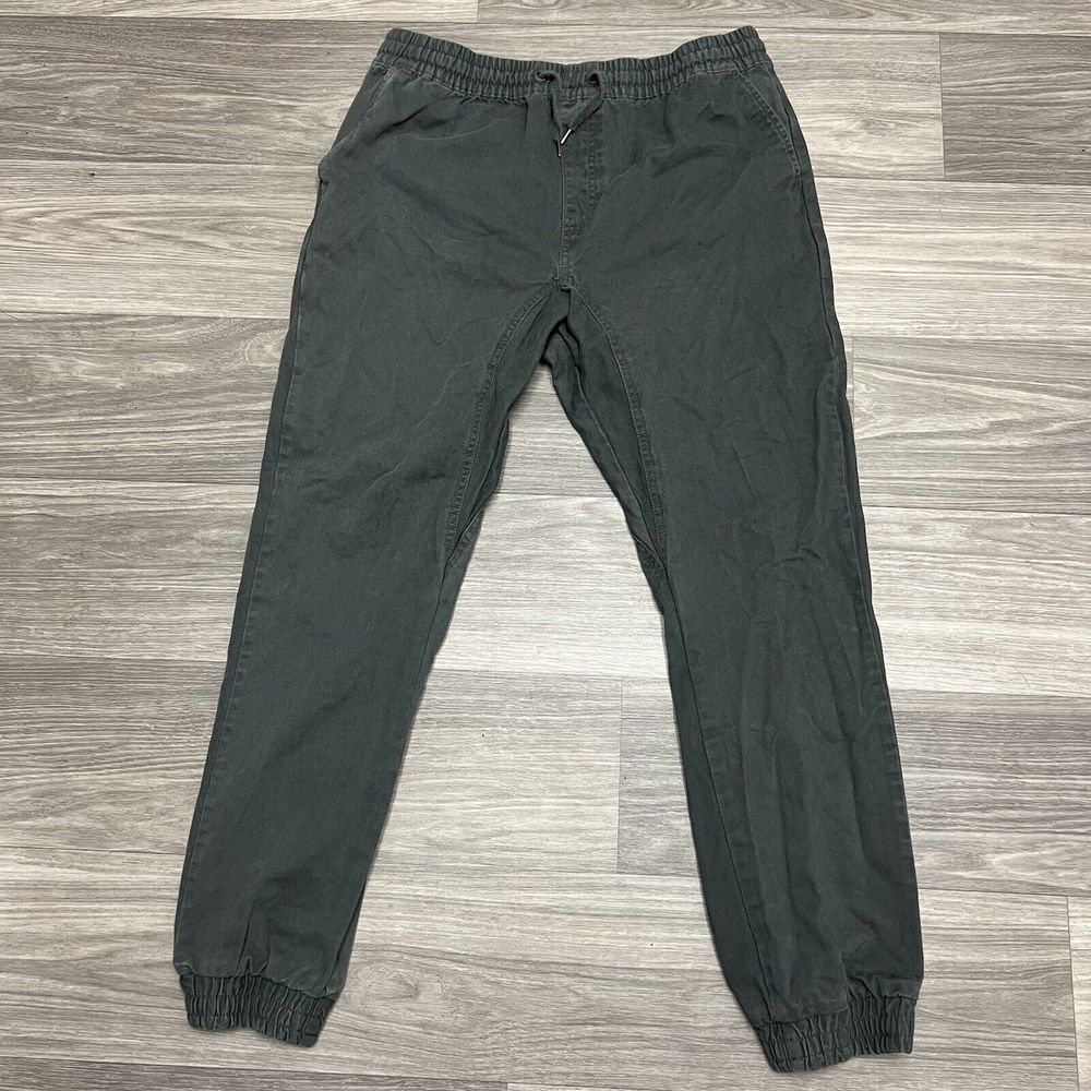 Vintage Y2K Southpole Jogger Pants Mens XL 36x31 Gray Chino Cotton Taper Slim